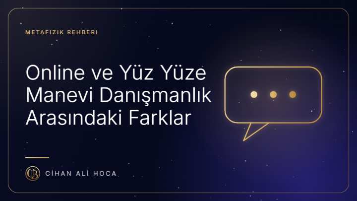 Online ve Yüz Yüze Manevi Danışmanlık Arasındaki Farklar