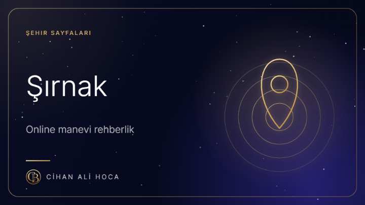 Şırnak Metafizik Uzmanı | Online Manevi Rehberlik