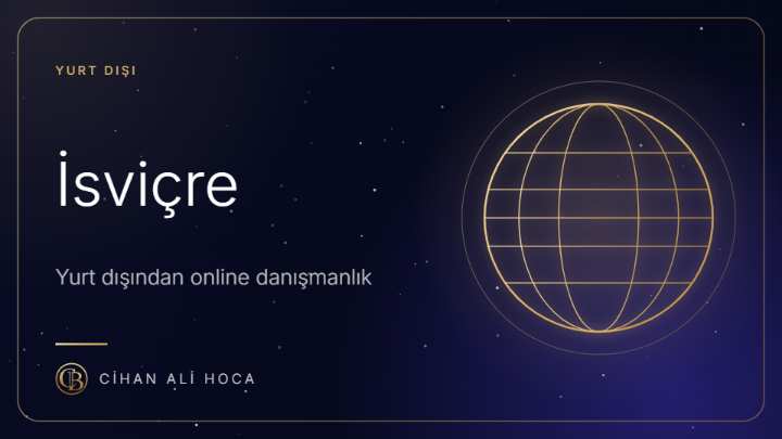 İsviçre'deki Türklere Online Metafizik Uzmanı Desteği