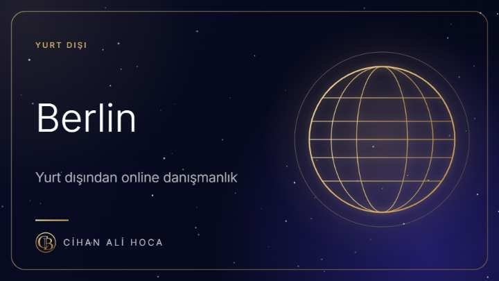 Berlin'den Online Metafizik Uzmanı Desteği
