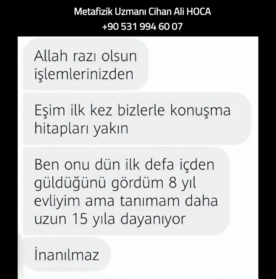 Danışan memnuniyeti – WhatsApp teşekkür mesajı ekran görüntüsü 8
