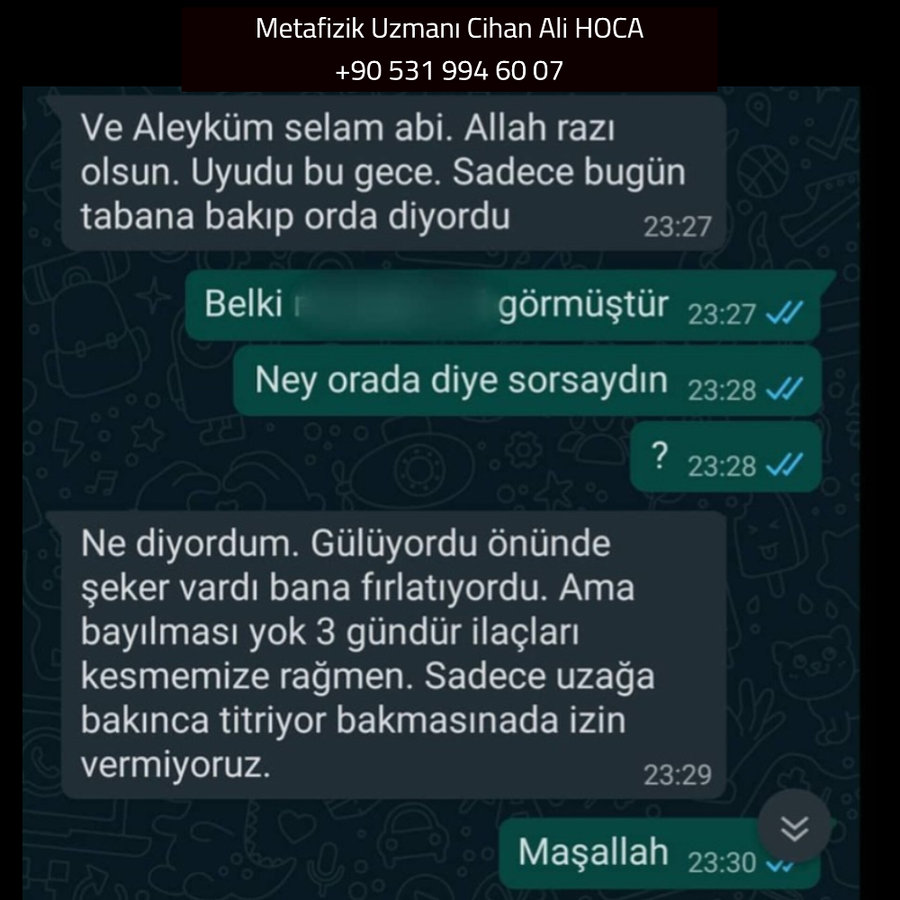 Danışan memnuniyeti – WhatsApp teşekkür mesajı ekran görüntüsü 14